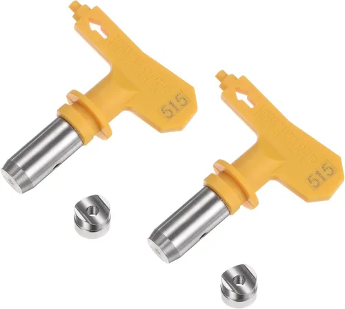 Vista 68 de uxcell 2 puntas de pulverización reversibles para pulverizador sin aire, 109 puntas de boquilla de pulverización de pintura, piezas de máquina
