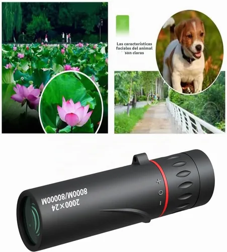 Vista 4 de Telescopio Mini para Adultos, con Clips 2000X24 Monocular, Óptica de Enfoque, Telescopio Monocular, Potencia, Monocular Impermeable 8000M/80000M