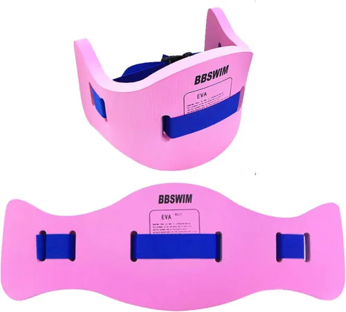 Vista 7 de Cinturón de ejercicio de flotación de EVA para natación, cinturón ajustable para entrenamiento de natación, herramientas de entrenamiento
