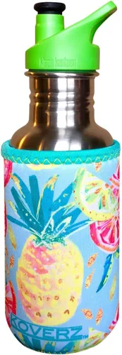 Vista 70 de Funda de neopreno para botella de agua Koverz, funda de neopreno, se ajusta a botellas de agua de 24-30 oz, lavable y reutilizable, tamaño grande