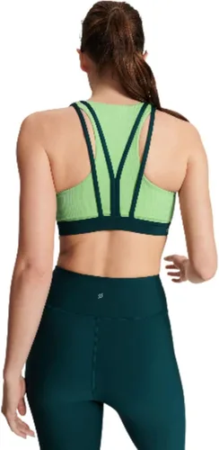 Vista 3 de Peloton Sujetador de espalda cruzada con cuello en V para mujer