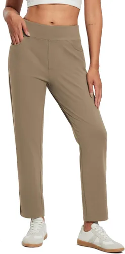 Vista 12 de baleaf Pantalones térmicos con forro polar para mujer para clima frío Negro