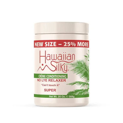 Vista 6 de Hawaiian Silky Sin lejía relajante, suave, beige, 20 onzas