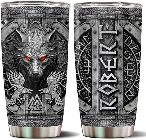 Vista 9 de Vaso Tumbler de Dragón Azul Regalos para Mujeres Niñas Hija Taza de Café 20oz Acero Inoxidable Aislado con Tapa Botella de Agua Taza de Viaje Regalo