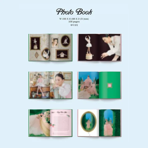 Vista 4 de Red Velvet - Mini Album The ReVe Festival 2022 - Feel My Rhythm ReVe Ver - calmato Ver Photo Book CD-R Sticker Book Mark Folded Poster Photo