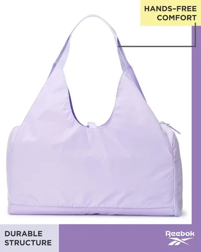 Vista 7 de Reebok Bolso de mano para mujer, bolso de hombro para gimnasio, casual, para niños, adolescentes y adultos