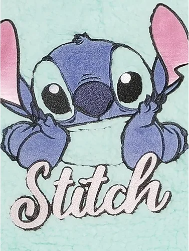 Vista 4 de Stitch - Conjunto de pijama de 2 piezas para mujer y mujer