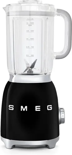 Vista 2 de Smeg BLF01BLUK 50's Style 800W 1,5 litros 4 ajustes Mezclador retro en negro