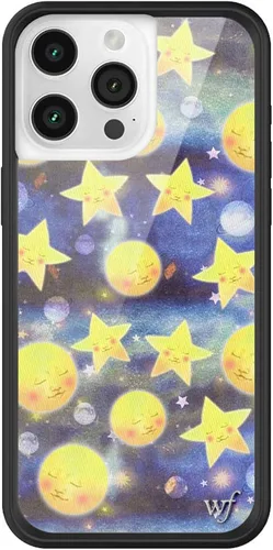 Vista 62 de Wildflower Cases - Funda Surf's Up, Compatible con Apple iPhone 15 Pro Max Moderno, Rojo, Morado, Floral, Verano, Playa - Parachoques Protector