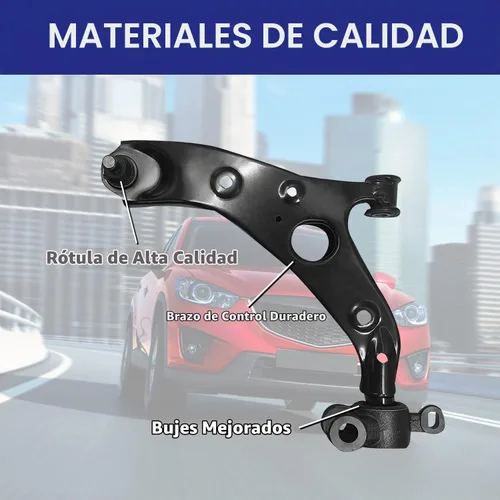 Vista 6 de Kit de suspensión de brazo de control delantero inferior para Mazda 6 2014