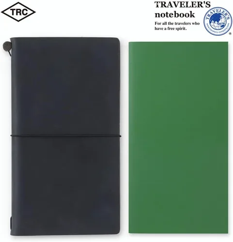 Vista 6 de 1 X Midori Traveler 's Notebook (Recarga 019) Agenda semanal y Memo (28 semanas)