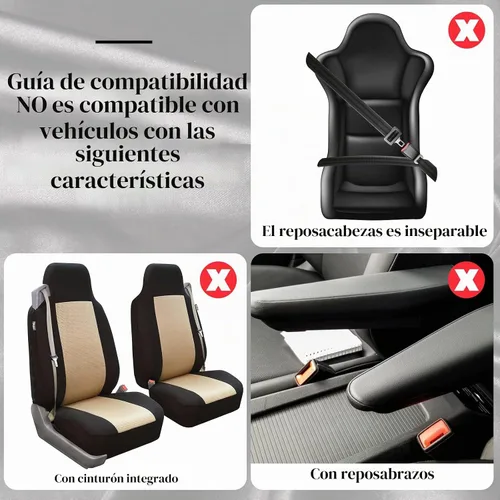 Vista 2 de Frienda 14 piezas de fundas para asientos de coche, juego completo multicolor con estampado de rayas estilo boho, funda para volante, funda