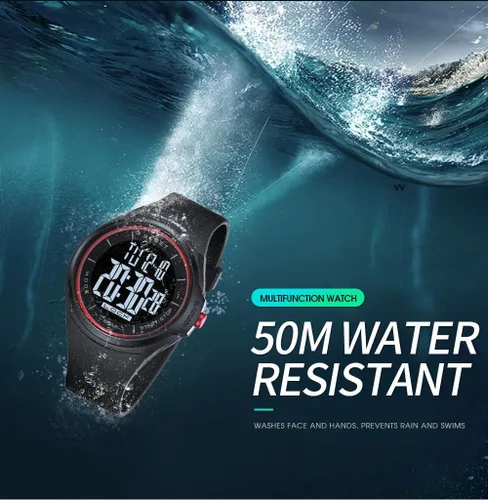 Vista 5 de TACTIME Reloj digital - Pantalla táctil, pantalla de números grandes, reloj deportivo al aire libre