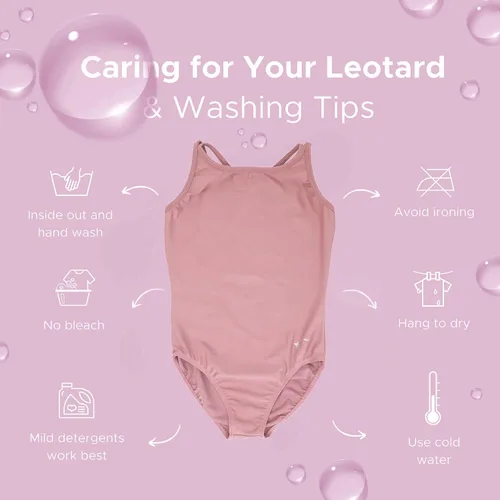 Vista 17 de Destira Ballet Leotards for Women - Super Soft Dance and Ballet Leotards for Toddlers, Girls, and Women - JUNIOR/ADULT SIZES
