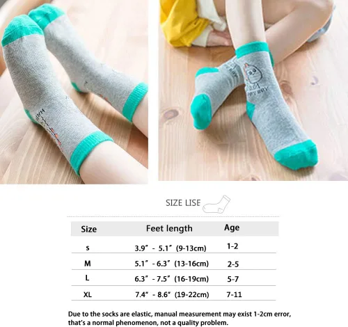 Vista 5 de Calcetines de algodón para niños pequeños, 10