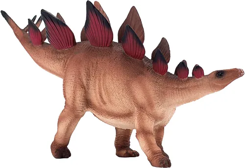 Vista 3 de MOJO Stegosaurus - Figura de dinosaurio realista pintada a mano