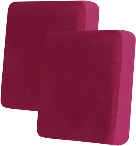 Vista 11 de hyha Fundas de cojín de terciopelo para sofá, fundas de asiento suaves para sofá modular de 3 cojines, lavables, funda mágica para sofá con parte