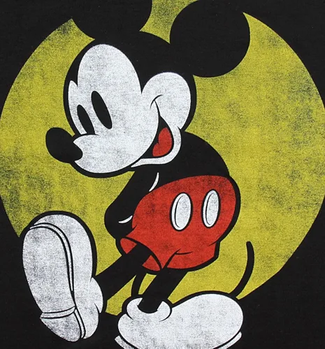 Vista 2 de Disney Boy's Classic Mickey Mouse T-Shirt