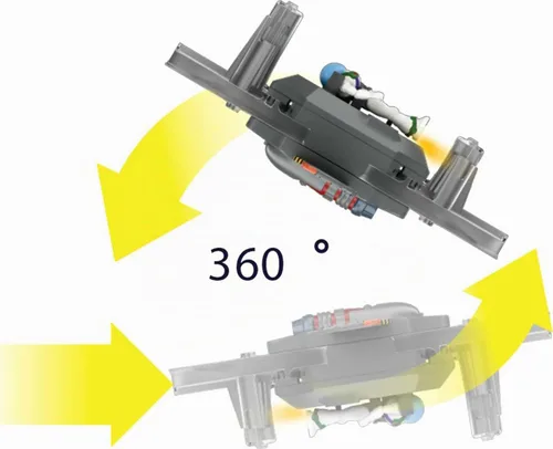 Vista 4 de Hot Wheels Figura RC Space Ranger Jetpack & Buzz Lightyear, barco volador con control remoto de Mattel Disney Pixar Movie Lightyear