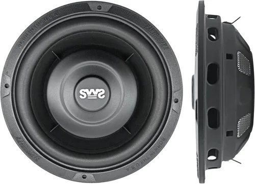 Vista 2 de Earthquake Sound SWS-6.5X 6.5 pulgadas Subwoofers de sistema de woofer poco profundo, 4 ohmios (par)
