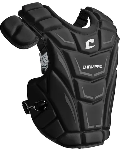 Vista 2 de Protector de pecho Champro Optimus MVP Negro