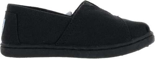 Vista 5 de TOMS Black Canvas Classic Tiny Infant ALPRG 013001D13-BLK