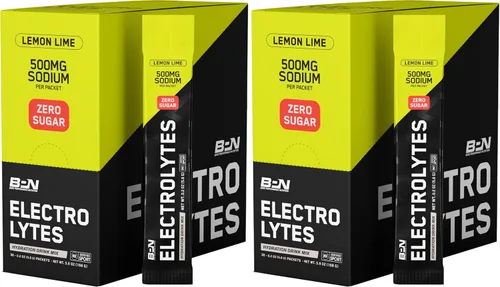 Vista 13 de BARE PERFORMANCE NUTRITION, BPN Electrolytes Go Pack, paquetes de mezcla de bebida de hidratación, lima limón, 30 porciones