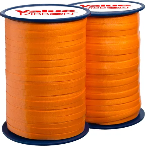 Vista 10 de Value Ribbon - Cinta rizadora prensada, 3/16 pulgadas x 500 yardas para envoltura de regalos, manualidades, proyectos de arte y decoraciones de Azul