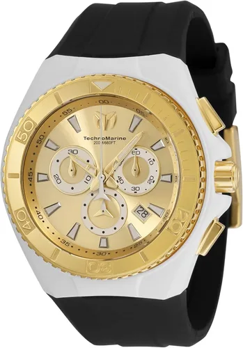 Vista 2 de TECHNOMARINE TM-115049 Cruise Star Oro mejorado, Oro, Moderno