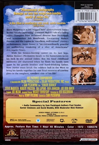 Vista 2 de Junior Bonner DVD