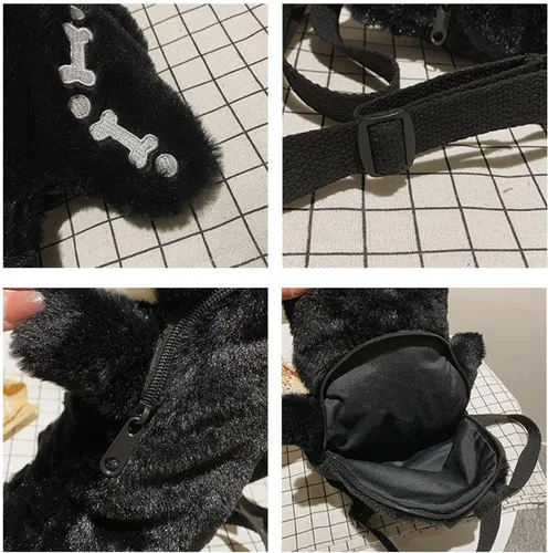 Vista 3 de Y2k - Mochila de esqueleto, vintage, Halloween, calavera Y2k, espeluznante, mochila para adultos, para mujeres, hombres, bolso gótico de cara