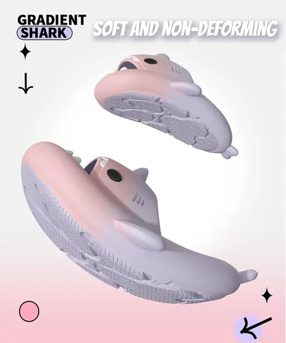 Vista 4 de Shark Slides Slippers for Women Men - 2022 Limited Edition Cloud shark Sandals unisex Cartoon Shower Anti-Slip Fashion Cloud Slippers Open Toe