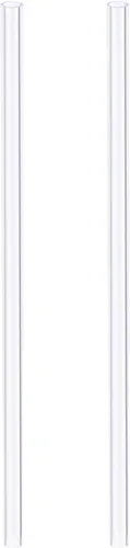 Vista 6 de Tubo de PVC transparente Tubo rígido de plástico Tubería redonda, [para iluminación, acuario, pecera] - 0.354 in de diámetro interior x 0.394 in