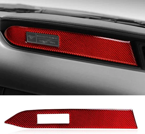 Vista 5 de GZXinWei Tira de Decoración de Tablero de Fibra de Carbono para Interior de Automóvil Pegatina de Estilo de Coche Panel de Moldura Accesorios