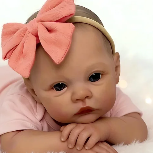 Vista 12 de Muñecas Reborn Baby de 18 pulgadas realista con cuerpo de vinilo completo, muñecas de bebé realistas de la vida real para niños a partir de 3 años