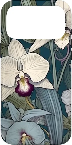 Vista 22 de Funda de flores de orquídea de jardín botánico para iPhone 17