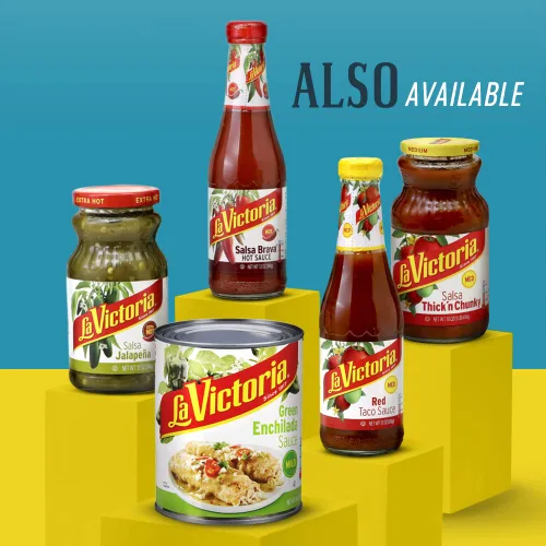 Vista 8 de La Victoria Salsa de tacos rojos suave, 12 onzas (paquete de 6)