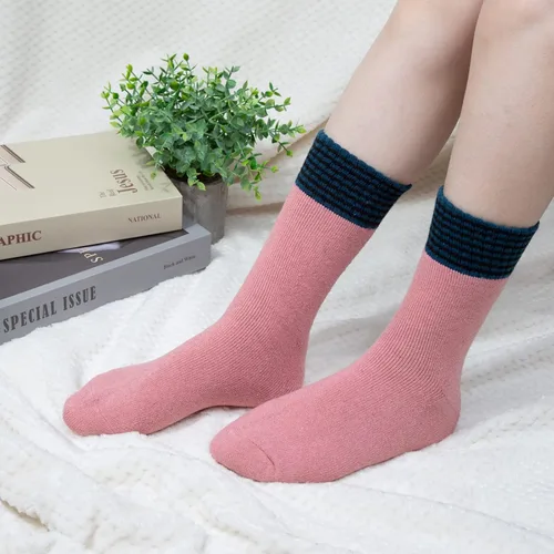 Vista 3 de Womens Wool Socks Soft Super Thick Warm Socks for Women Thermal Winter Socks for Gifts