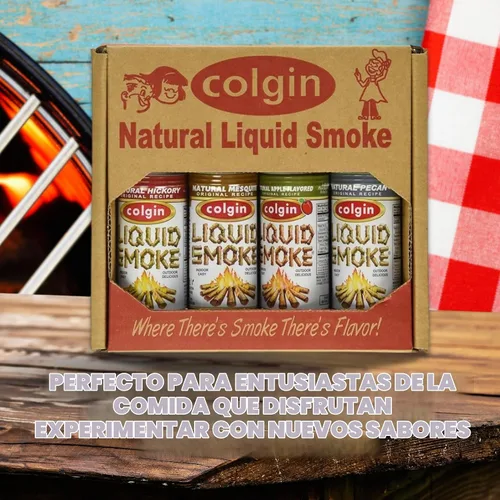 Vista 5 de Caja de humo líquido surtido para regalar marca Colgin de 4 onzas.