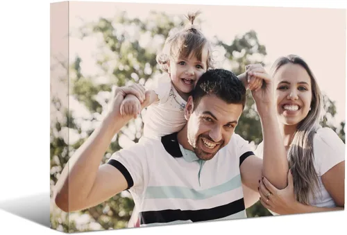 Vista 7 de Laoife Pintura en Lienzo Personalizada 30x30 cm Sube Imágenes, Impresiones en Lienzo Personalizadas con tus Fotos, Regalos Personalizados de Niños