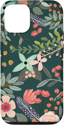 Vista 28 de Cute Colorful Garden Botanical Floral Pattern Case for iPhone 17