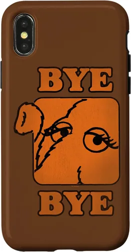 Vista 4 de Funda para iPhone 14 Sesame Street Snuffleupagus Bye Bye