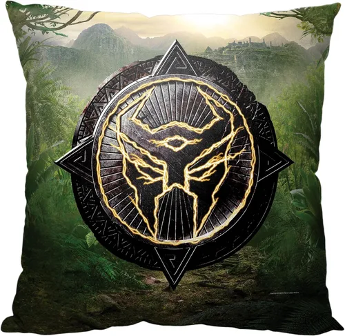 Vista 8 de Northwest Almohada Transformers, 18" x 18", Autobot Shield