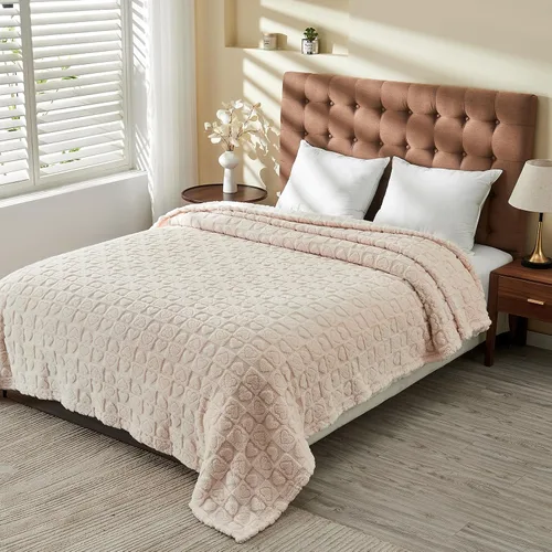 Vista 4 de FY FIBER HOUSE - Mantas con diseño de corazón a cuadros, mantas suaves y cálidas para regalos para amantes, madres, padres, lavables y ligeras