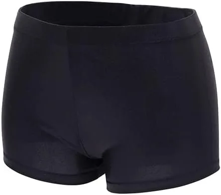 Vista 3 de Aosva 2 pantalones cortos de gimnasia atlética para niñas de 2 a 14 años