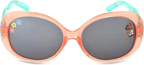 Vista 5 de Disney Moana - Gafas de sol para niñas con funda de gafas a juego y protección UV para niños pequeños