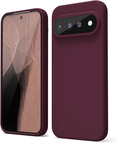 Vista 93 de oakxco para Google Pixel 6A Funda de teléfono de silicona líquida, diseño estético lindo y delgado para mujer y niña, cubierta de gel suave, lisa