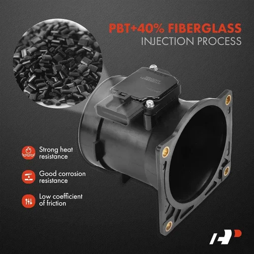 Vista 3 de A-Premium Conjunto de sensor de flujo de aire masivo [6 pines, 8 cilindros 4.6L] Compatible con Mercury Marauder 2003-2004