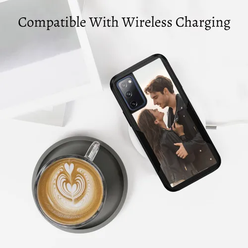 Vista 7 de Funda protectora personalizada con foto para Samsung Galaxy S20 FE 5G, con imagen, texto, logotipo, [probada en caídas de grado militar]