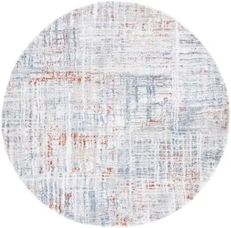 Vista 17 de SAFAVIEH Berber Shag Collection - Alfombra de pasillo, 2 pies 3 pulgadas x 6 pies, azul óxido y marfil, no desprende pelusa y de fácil cuidado, 1.25